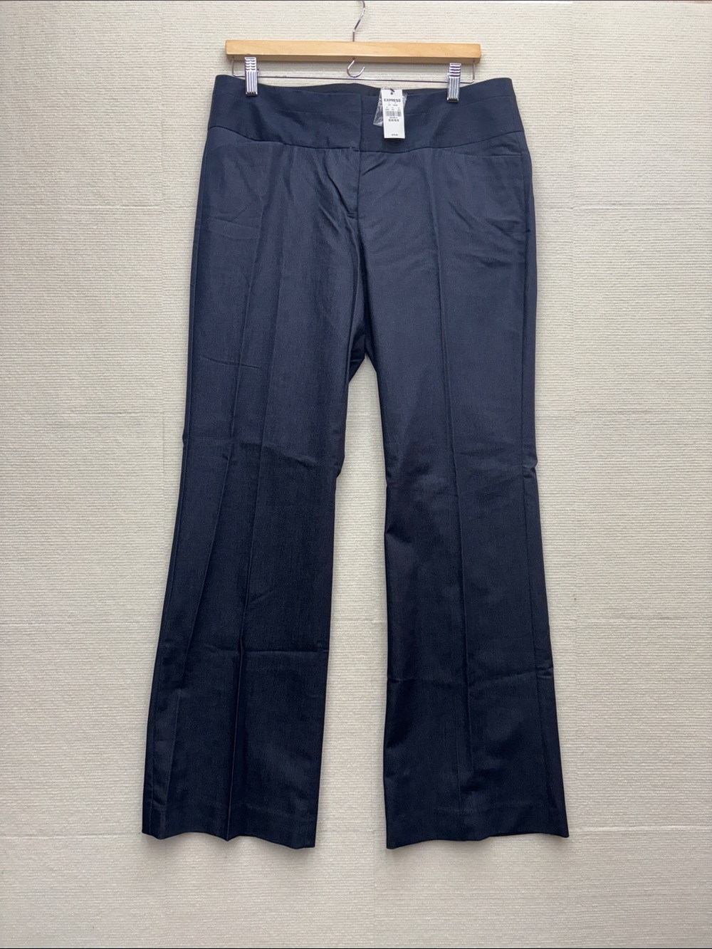 Express pants editor Classic Navy Straight-Leg Work Pants 10R 10